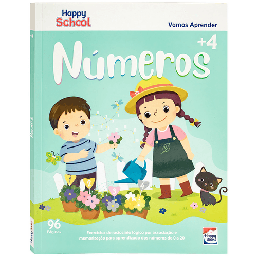 Livro Números Cartilha De Alfabetização Happy Books