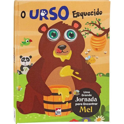 Livro Olhinhos Esbugalhados! O Urso Esquecido Happy Books