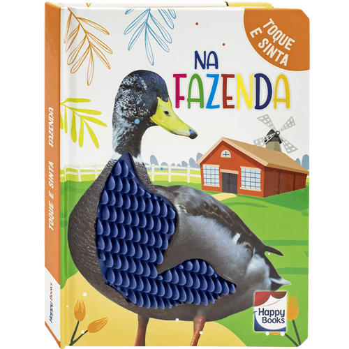 Livro Toque e Sinta II Na Fazenda Happy Books