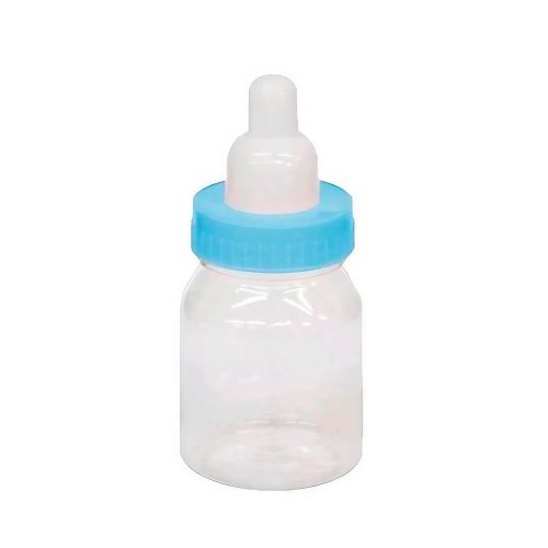 Mamadeira Com Tampa Azul Bebê C/10 Unidades Mirandinha