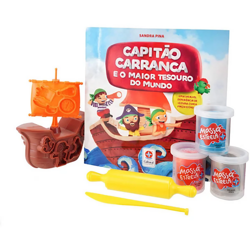 Massinha Capitão Carranca e o Maior Tesouro do Mundo Estrela