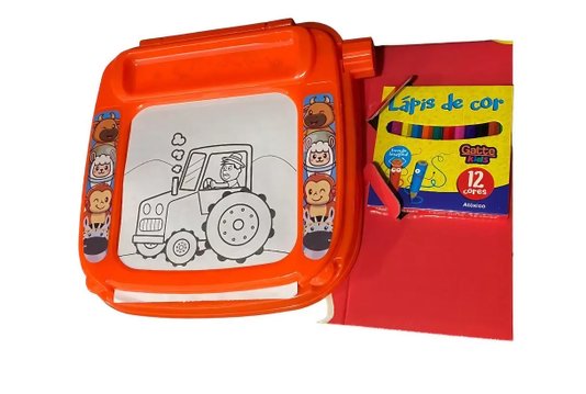 Mesinha Color Tablet Laranja BS Toys