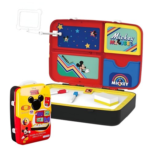 Mochila de Atividades Mickey com Canetinhas e Acessórios Multikids