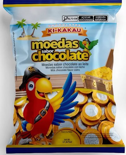 Moedas de Chocolate 65g Ki-Kakau Moedas de Chocolate 65g Ki-Kakau
