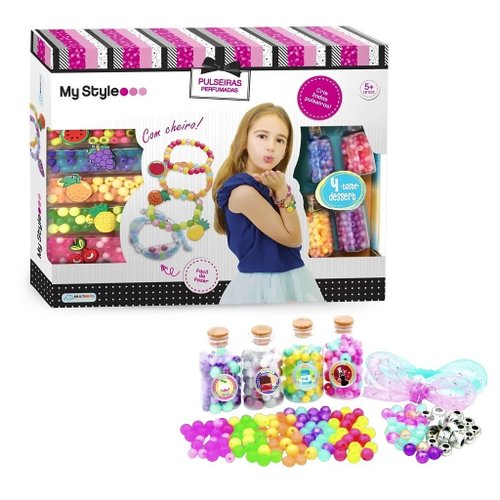 My Style Pulseiras Perfumadas com Miçangas Multikids