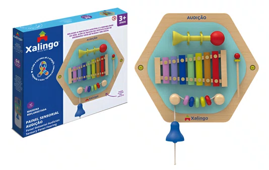 Painel Sensorial Audição Xalingo