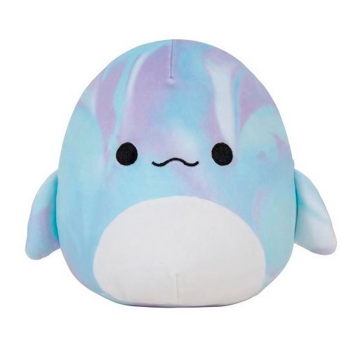 Pelúcia Squishmallow Baleia Laslow 16cm Sunny