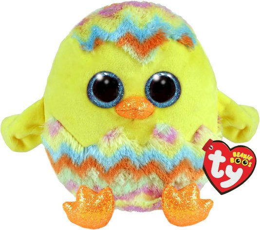Pelúcia Ty Beanie Boos Pintinho Corwin 14cm Toyng