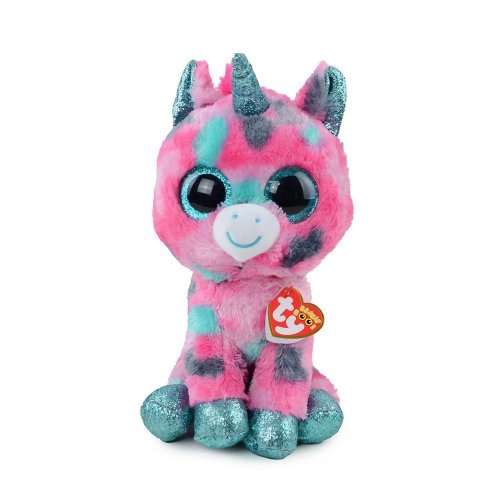 Pelúcia Ty Beanie Boos Unicórnio Gumball 16cm Toyng