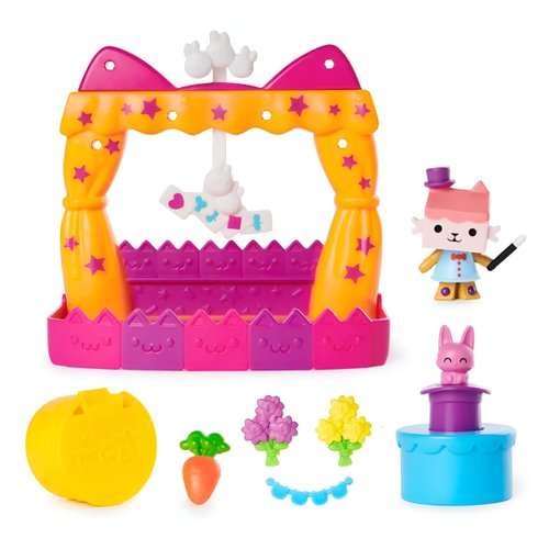 Playset Gabby's Dollhouse Varanda Com Baby Box Cat