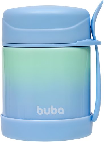 Pote Térmico C/Talher Buba Degradê Azul