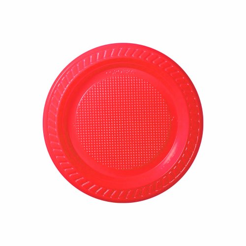 Prato Descartável Festinha 15cm Vermelho C/10 Copobras Prato Descartável Festinha 15cm Vermelho C/10 Copobras
