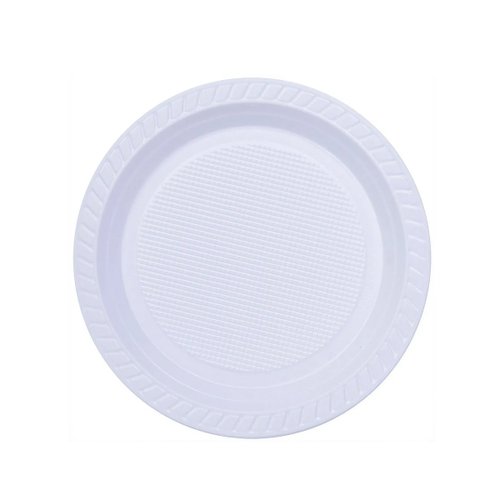 Prato Descartável Raso 21cm Branco C/10 Copobras Prato Descartável Raso 21cm Branco C/10 Copobras