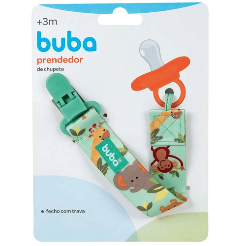 Prendedor de Chupeta Safari Buba