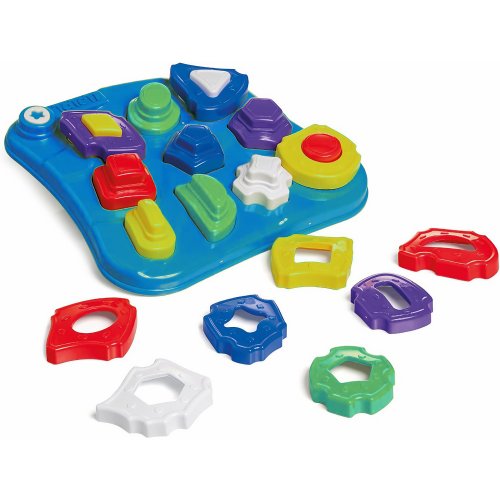 Quebra-Cabeça Infantil 3D Puzzle Didático Azul Calesita