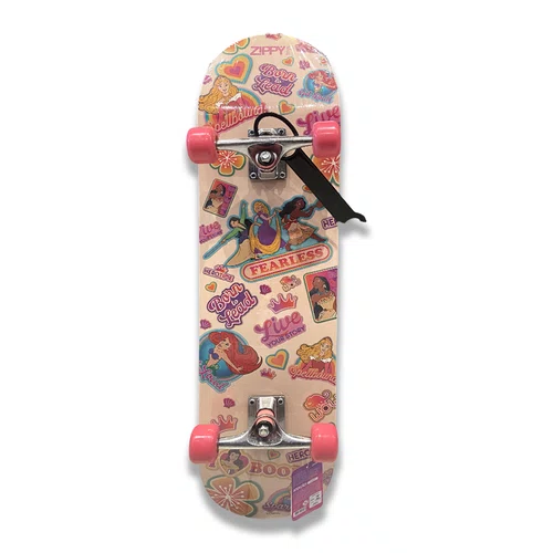 Skate Semi Profissional Princesas Zippy