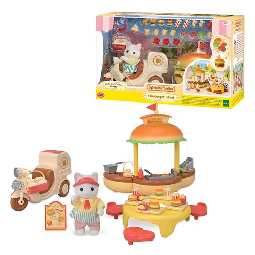 Sylvanian Families Conjunto Quiosque de Hambúrguer