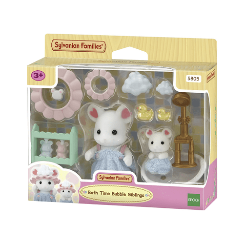 Sylvanian Families Hora do Banho Dos Irmãos Ensaboados Epoch