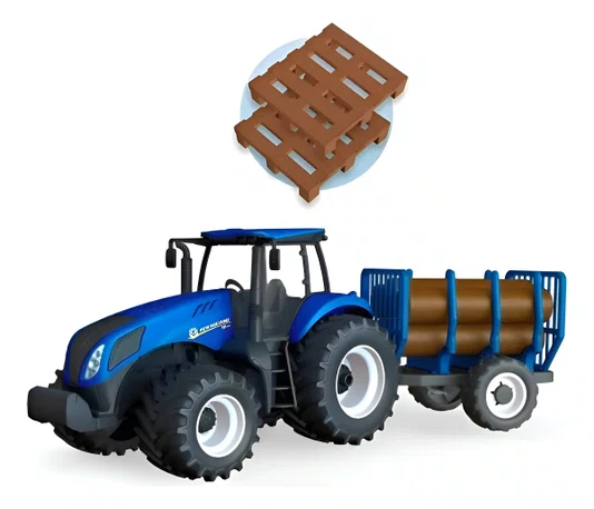 Trator Azul T8 New Holland Agriculture Tora