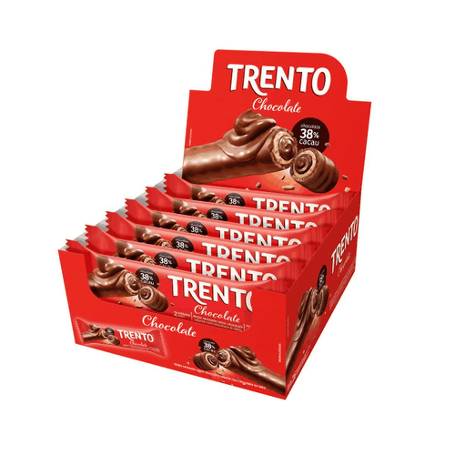 Trento Chocolate Ao Leite C/16 Unidades 512g