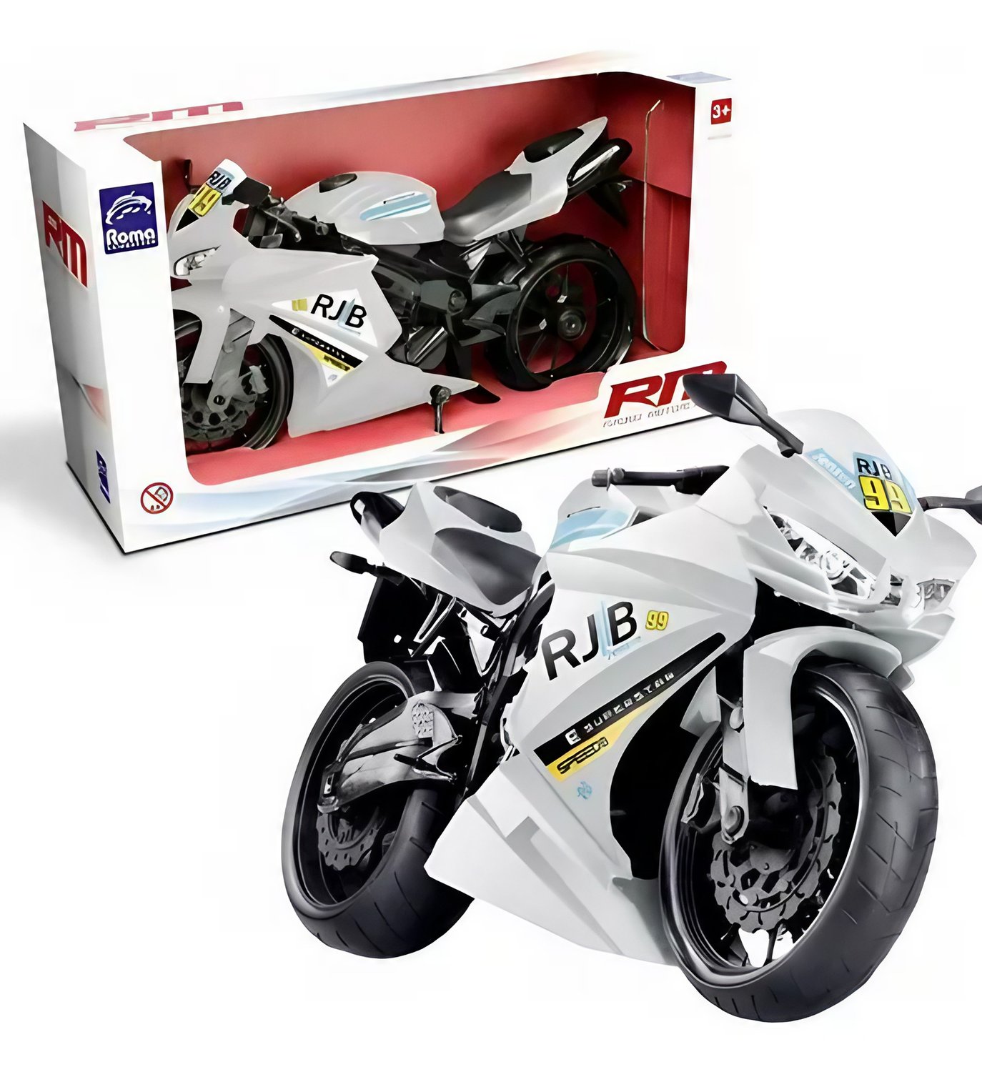 Moto RM Racing Motorcycle Branca Roma Moto RM Racing Motorcycle Branca Roma
