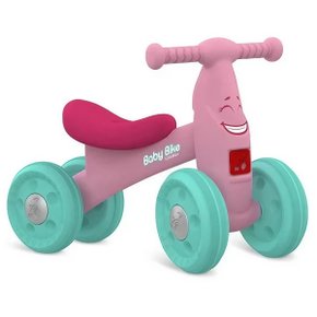Bicicleta Baby Bike de Equilíbrio Rosa