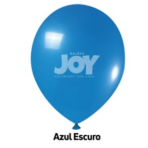 Balões Joy 5" 13cm Azul Escuro C/50 Unidades