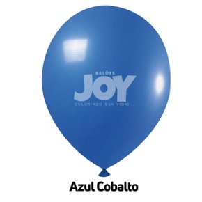 Balões Joy 9" 23cm Azul Cobalto C/50 Unidades