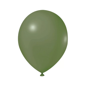 Balões Joy 9" 23cm Verde Militar C/50 Unidades