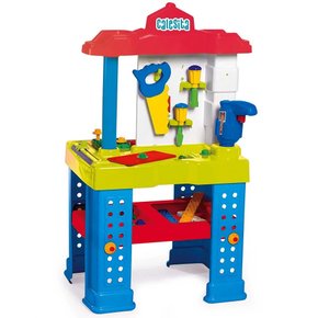 Bancada de Trabalho Infantil com Ferramentas Calesita