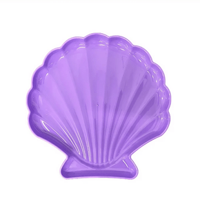 Bandeja Com Formato De Concha Lilás