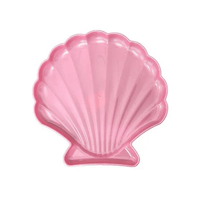 Bandeja Com Formato De Concha Rosa