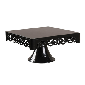 Bandeja Provençal Preta Com Base