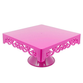 Bandeja Provençal Rosa Pink Com Base