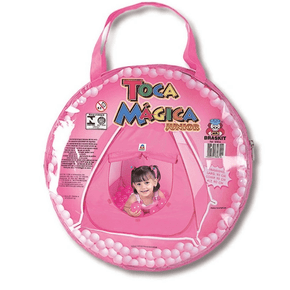 Barraca Infantil Toca Magica Junior Rosa Sacola Braskit