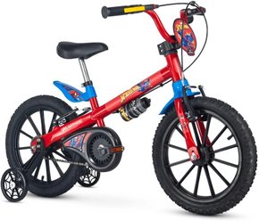 Bicicleta Infantil Aro 16 Homem Aranha Nathor