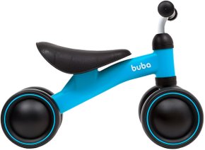 Bicicleta de Equilíbrio 4 Rodas Azul Buba