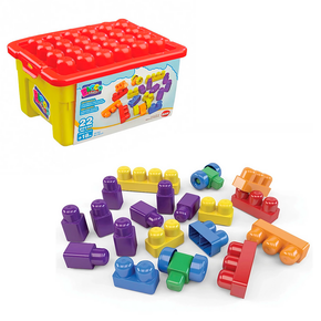 Blocos De Montar MK165 Box Block Vermelho Dismat