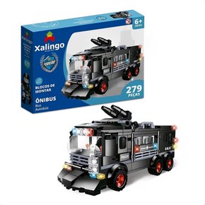 Blocos de Montar Operações Especiais Ônibus Xalingo