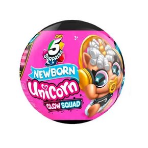 Bola Surpresa Newborn Unicorn Glow Squad Xalingo
