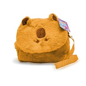 Bolsa Escolar Pelúcia Capivara Polibrinq