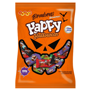 Bombons Sortidos Happy Halloween 400g Jazam