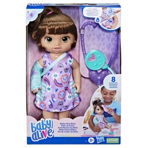 Boneca Baby Alive Dia De Cuidar Da Bella Hasbro