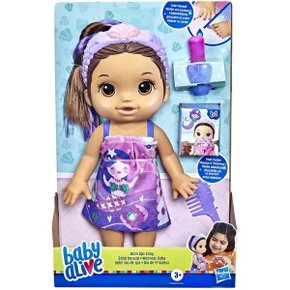 Boneca Baby Alive Dia de Princesa Glam Spa Morena