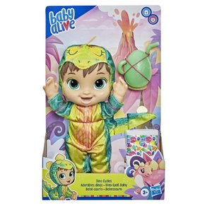 Boneca Baby Alive Dino Cuties Morena Hasbro