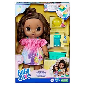 Boneca Baby Alive Hora do Suco Morena Hasbro