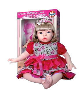 Boneca Baby Kiss Loira Sid-Nyl