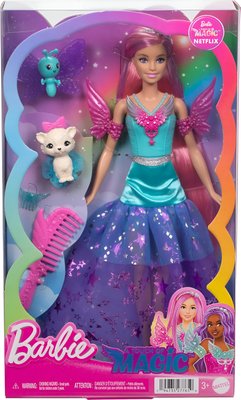 Boneca Barbie A Touch Of Magic Malibu Com Acessórios Mattel