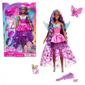 Boneca Barbie Brooklyn com Cabelo Roxo e Asas Mattel