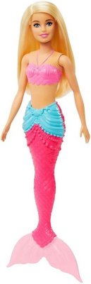 Boneca Barbie Dreamtopia Sereia Loira Com Calda Rosa Mattel